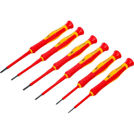Jeu de tournevis de précision VDE | 6 pcs.