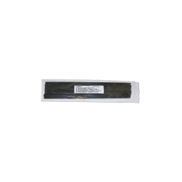 Kit de 15 bandes plates noires en PP 1,4 x 10 x 300 mm