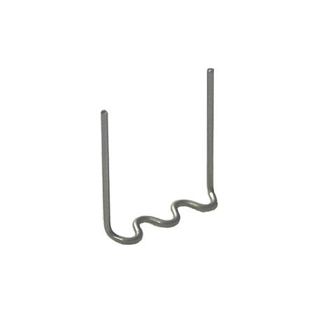 kit de 100 agrafes ondulées mm.0,7