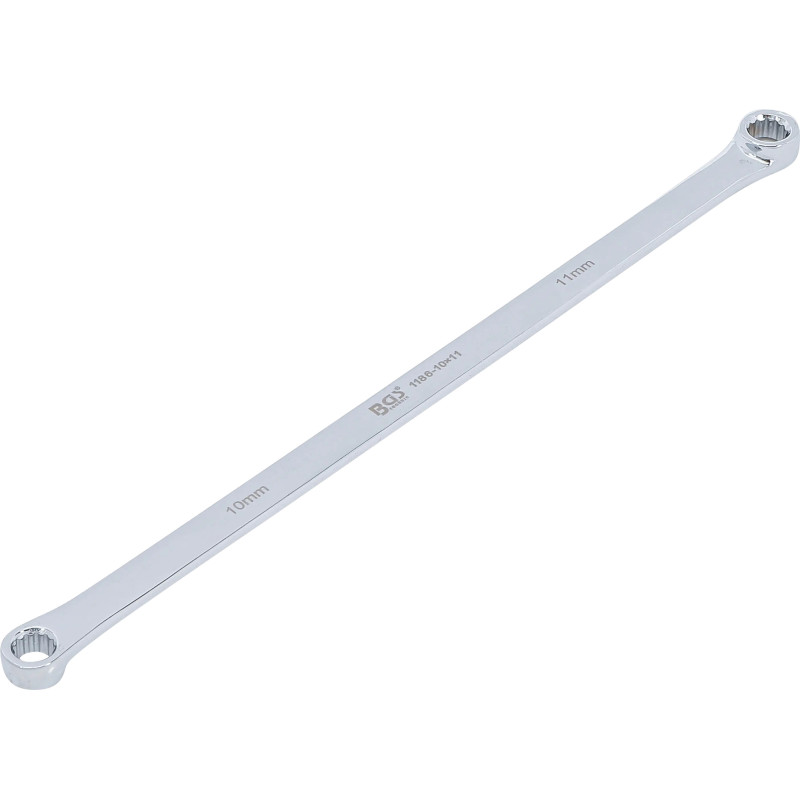 Clé à œil contre coudée | extra longue | 10 x 11 mm