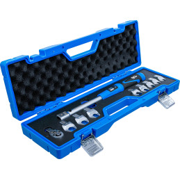 Jeu de clés dynamométriques | pour outils enfichables de 9 x 12 mm | 10 - 50 Nm | 10 pcs.