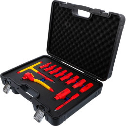 Jeu de douilles VDE | Empreinte 10 mm (3/8") | 7 – 22 mm | 12 pièces