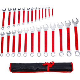 Jeu de clés mixtes | avec poignée antidérapante | 6 - 32 mm | 25 pcs.