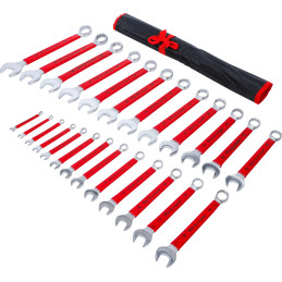 Jeu de clés mixtes | avec poignée antidérapante | 6 - 32 mm | 25 pcs.