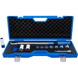 Jeu de clés dynamométrique | 12,5 mm (1/2") | 40 - 220 Nm | 12 pièces
