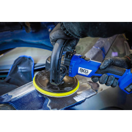 Jeu de ponceuse-polisseuse sur batterie | sans balais | 18 V | avec batterie et chargeur rapide