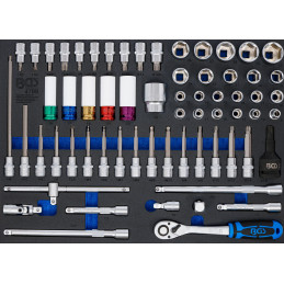 Jeu de douilles | 64 pièces