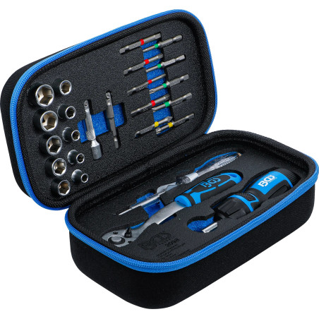 Coffret de douilles | 6,3 mm (1/4") | 26 pièces