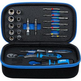 Coffret de douilles | 6,3 mm (1/4") | 26 pièces