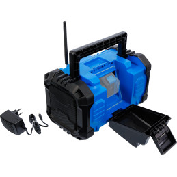 Radio DAB sur batterie | Hybride | 18 V et 230 V | sans batterie