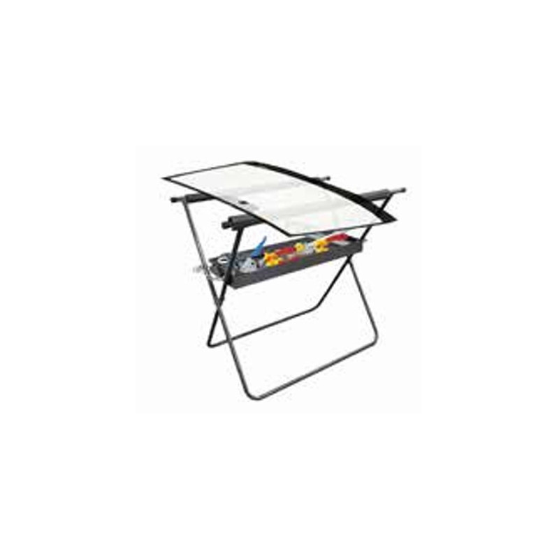 Support de travail pare brise plus panneaux avec plateau à outils