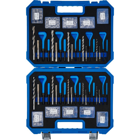 Kit de réparation de filets | métriques / pouces | M5 - M12, 1/4" - 1/2" | 320 pièces