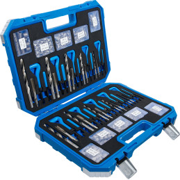 Kit de réparation de filets | métriques / pouces | M5 - M12, 1/4" - 1/2" | 320 pièces