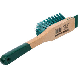 Brosse pour tondeuse à gazon | avec grattoir