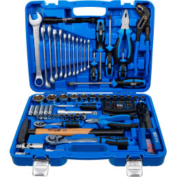 Caisse à outils pour clés à douilles | 117 pièces