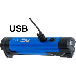 Baladeuse pliable à accu | COB-LED | 4 W
