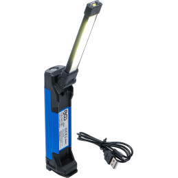 Baladeuse pliable à accu | COB-LED | 4 W