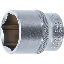 Douille pour clé, six pans | 12,5 mm (1/2") | 27 mm