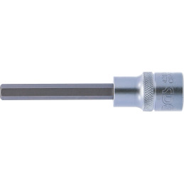 Douille à embouts, longueur 100 mm, 12,5 mm (1/2") | six pans intérieurs 8 mm