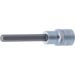 Douille à embouts, longueur 100 mm, 12,5 mm (1/2") | six pans intérieurs 8 mm