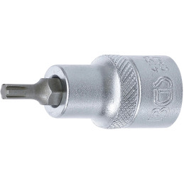 Douille à embouts | 12,5 mm (1/2") | profil cannelé (pour RIBE) M5