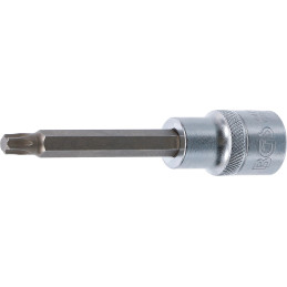Douille à embouts | longueur 100 mm | 12,5 mm (1/2") | profil T (pour Torx) T40