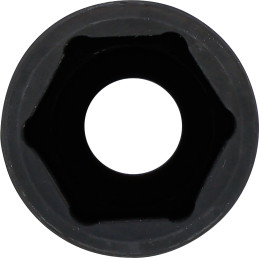 Douille à choc, six pans, longue | 12,5 mm (1/2") | 21 mm