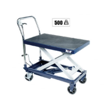 Table élévatrice - capacité 500kg - hauteur de levage de 28 à 86 cm