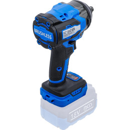 Jeu de clé à choc sur batterie | sans balais | 550 Nm | 18 V | avec batterie et chargeur rapide