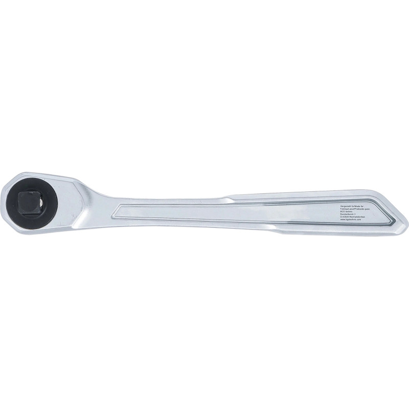 Cliquet réversible | extra-plat | à denture fine | 12,5 mm (1/2")