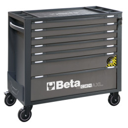 Servante mobile extra large avec 7 tiroirs, avec système anti-basculement
