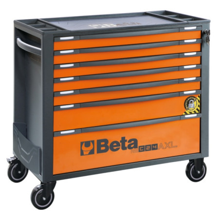 Servante mobile extra large avec 7 tiroirs, avec système anti-basculement