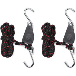 Sangle d'arrimage universelle avec crochet en S et cliquet