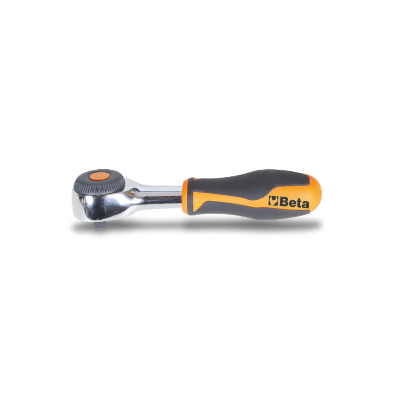 Cliquet réversible avec manche rotatif et carré mâle 1/4" mécanisme à 52 dents