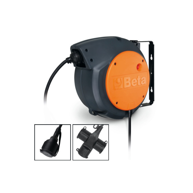 Enrouleur de câble automatique avec câble 3Gx1,5 mm²