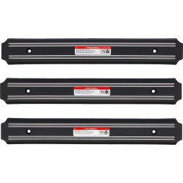 Jeu de barres magnétiques | plate | 330 mm | 3 pièces