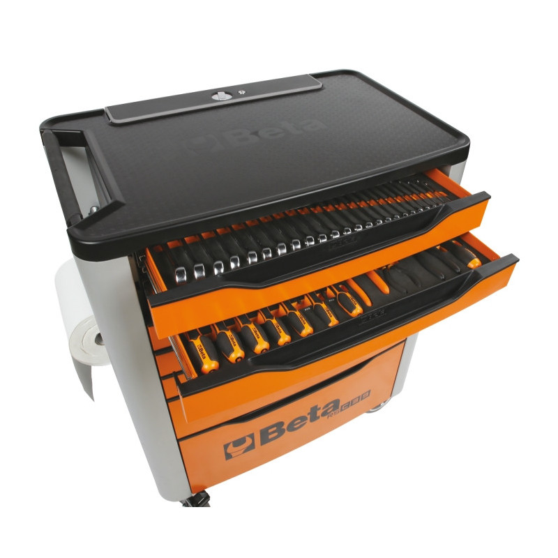 Armoire à outils mobile avec 7 tiroirs