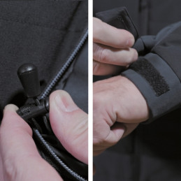 Veste de travail avec rembourrage en graphène