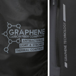 Veste de travail avec rembourrage en graphène