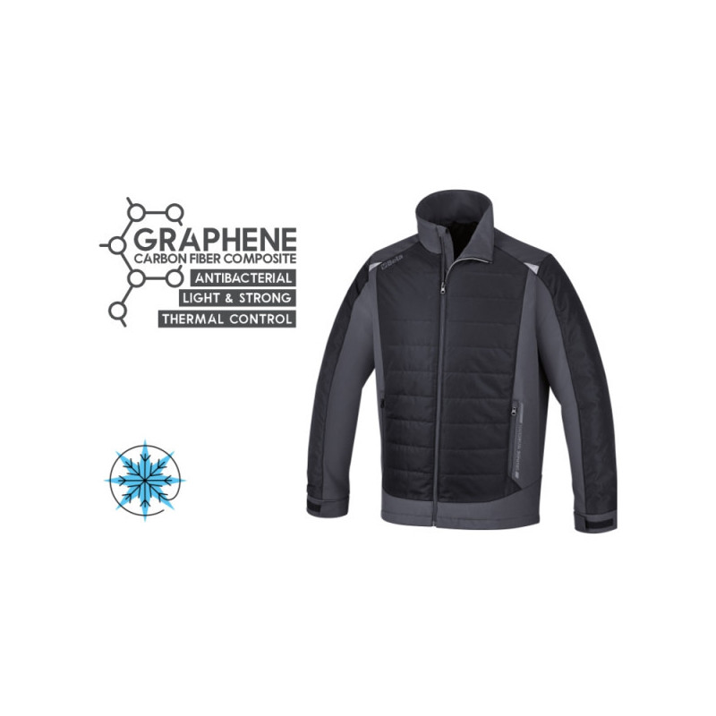 Veste de travail avec rembourrage en graphène