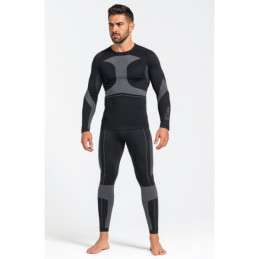 Maillot de corps technique stretch à manches longues en graphène