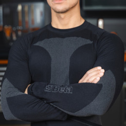 Maillot de corps technique stretch à manches longues en graphène