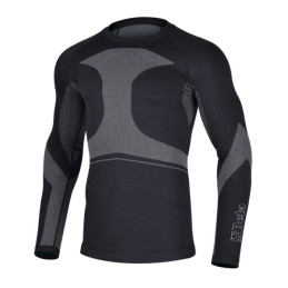 Maillot de corps technique stretch à manches longues en graphène