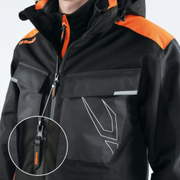 Veste 3 en 1, avec veste extérieure et gilet intérieur amovible