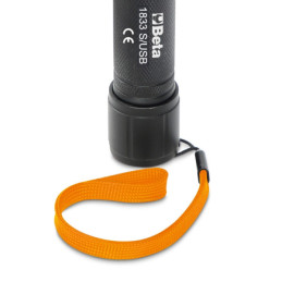 Torche LED à haute luminosité rechargeable en aluminium anodisé, 500 lumens