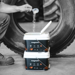 Seau de vrac de 8 kg de Billes d'équilibrage pour pneus magnum+