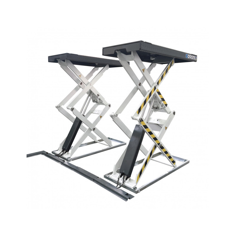 PONT ÉLECTROHYDRAULIQUE À DOUBLES CISEAUX Á PROFIL BAS - 4 T