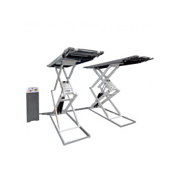PONT ÉLECTROHYDRAULIQUE À DOUBLES CISEAUX SUPER-SURBAISSÉ - 3.5 T