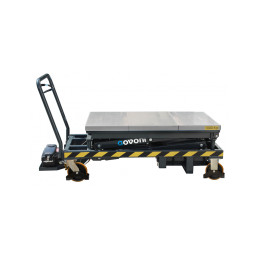 TABLE ELEVATRICE À DOUBLES CISEAUX, POUR BATTERIES,ET À D'AUTRES COMPOSANTS AUTOMOBILES - 1000 KGPNEUMO-HYDRAULIQUE