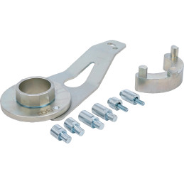 Contre-support pour amortisseur de vibrations / vilebrequin | pour VAG 2.9, 3.0, 4.0L TFSI